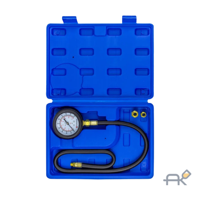 Тестер давления масла в наборе с резьбовыми адаптерами 3пр.. (0-7bar). в кейсе (F-912G03(RF-903G1)) 15250 